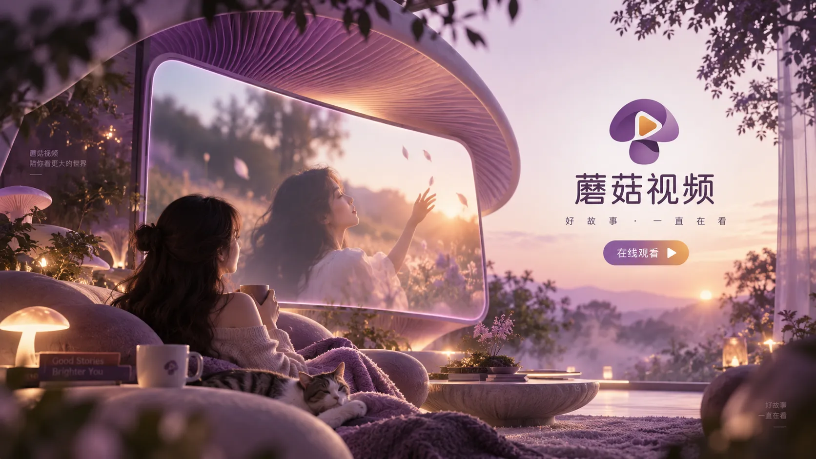 蘑菇视频官网首页在线观看内容主题视觉